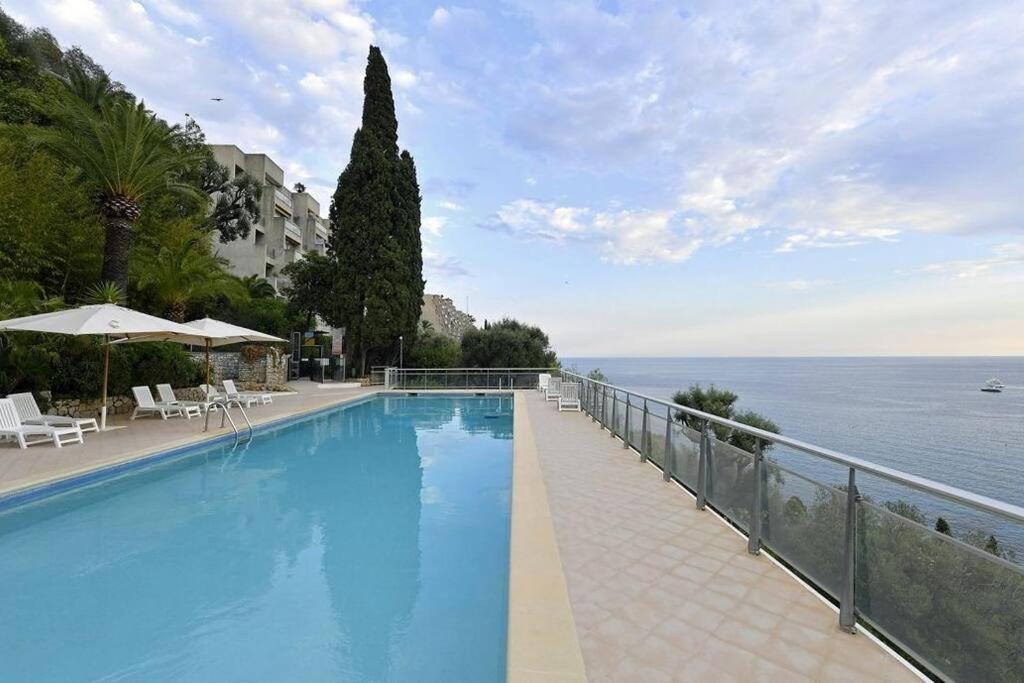 Grand Bleu, Appartamento Vista Mare E Monaco Roquebrune-Cap-Martin Eksteriør bilde